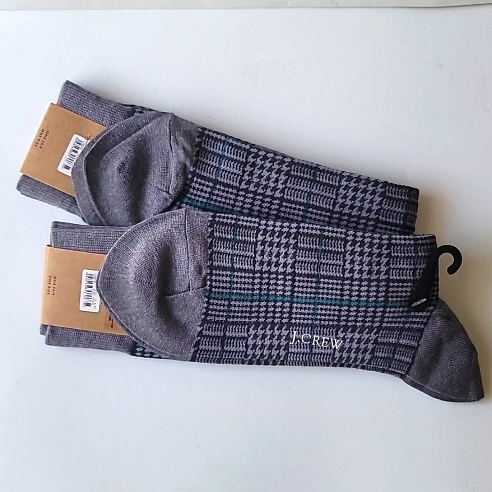 NWT 2 Pair J. Crew Men's Critter Socks, One Size (runs larger than expected) - Picture 4 of 10